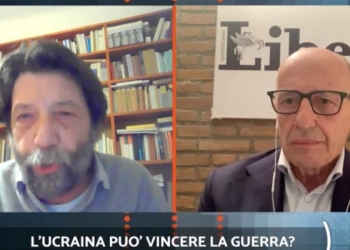 Massimo Cacciari e Alessandro Sallusti a Quarta Repubblica