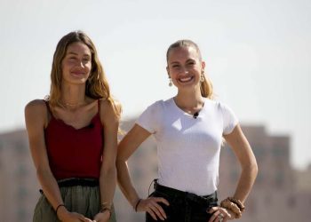 Helena Prestes e Nikita Pelizon a Pechino Express 2022 (Sky)