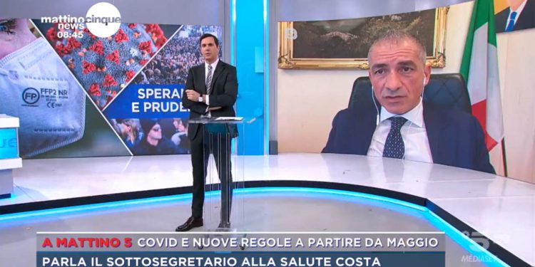 Andrea Costa a Mattino5