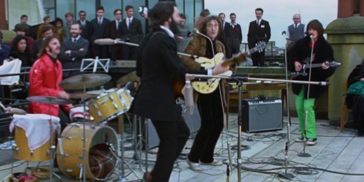 Beatles, The rooftop concert (Foto: screen da video)