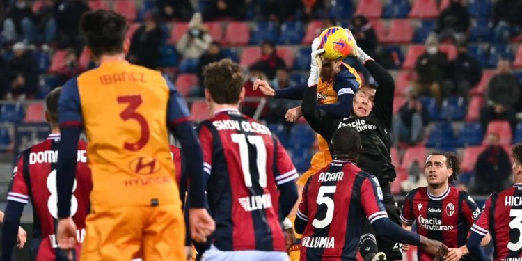 Bologna Roma (Foto LaPresse)