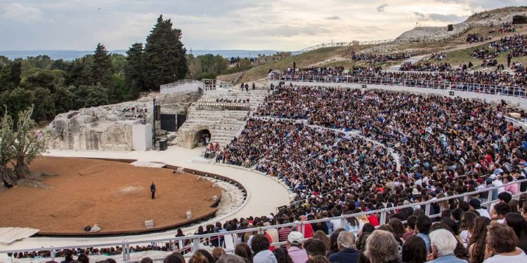 Teatro Greco di Siracusa, foto Centaro