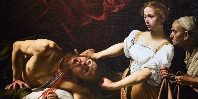 Giuditta e Oloferne, il dipinto di Caravaggio