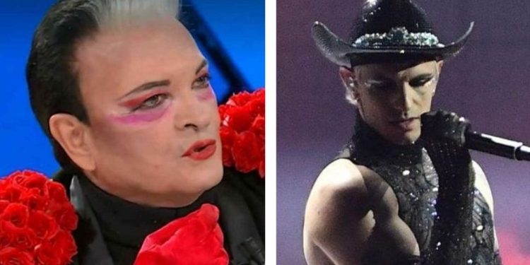 Achille Lauro, Cristiano Malgioglio, Eurovision Song Contest 2022