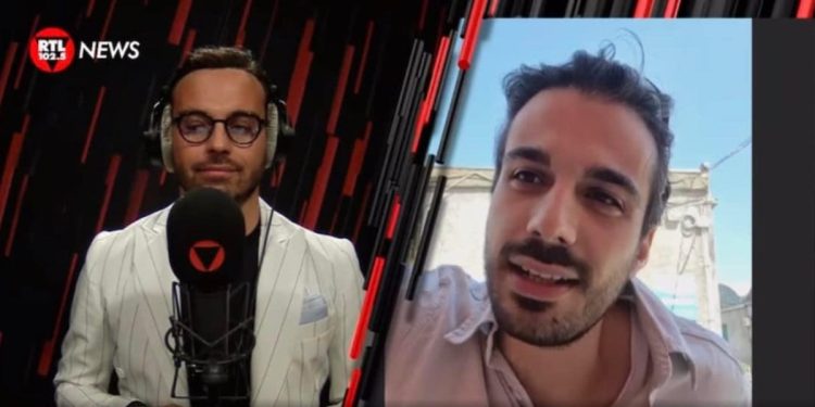 Francesco Fredella e Gianmarco Saurino (Rtl 102.5 News)