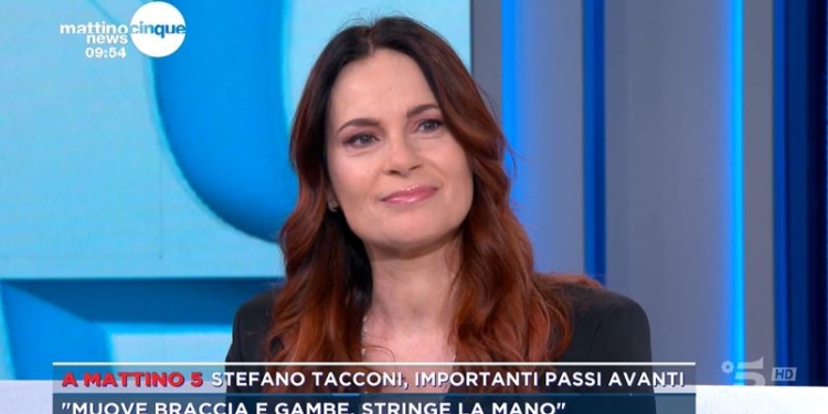 Laura, moglie di Stefano Tacconi, a Mattino5