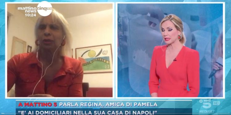 Regina, amica di Pamela Andress, a Mattino5