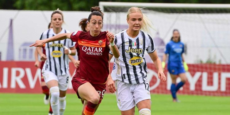 Foto Luciano Rossi/AS Roma/ LaPresse
16/05/2021 Roma ( Italia)
Sport Calcio  AS Roma - Juventus
Campionato di Calcio serie A femminile  Stadio Tre Fontane, Roma
Nella foto: Paloma LazaroPhoto  Luciano Rossi/ Roma/ LaPresse
16/05/2021 Roma (Italy)
Sport Soccer
AS Roma - Juventus
Women's  Championship 2020-21
Tre Fontane Stadium, Roma
In the pic: Paloma Lazaro