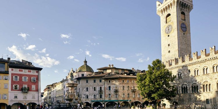 Piazza Duomo a Trento