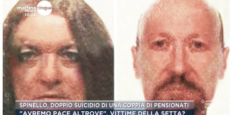 Doppio suicidio a Spinello, Mattino5