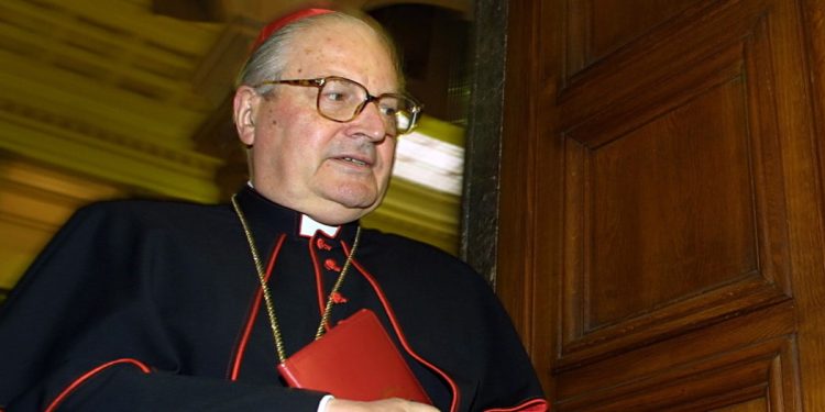 Cardinale Angelo Sodano (Foto: 2001, M. Ricci, LaPresse)