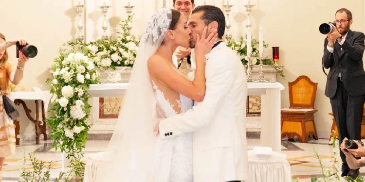 Antonio Candreva e Allegra Luna in matrimonio