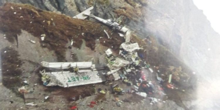 Aereo scomparso in Nepal: ritrovato relitto (Foto: Twitter)