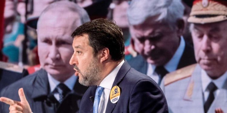 Matteo Salvini, segretario della Lega (LaPresse)