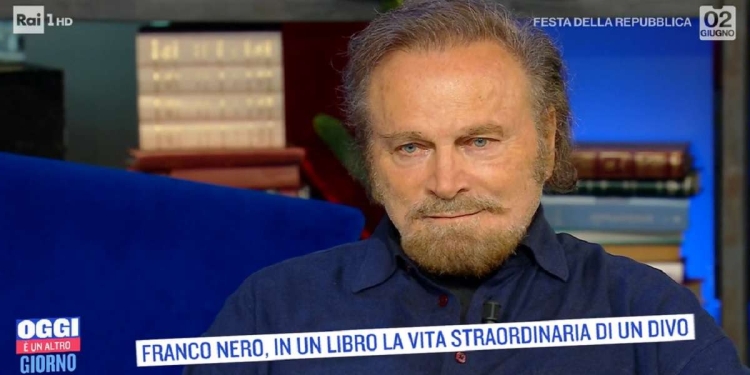 Franco Nero a "Oggi è un altro giorno"