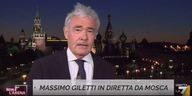 Massimo Giletti, Non è l'Arena da Mosca