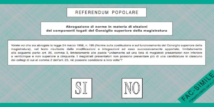 referendum giustizia