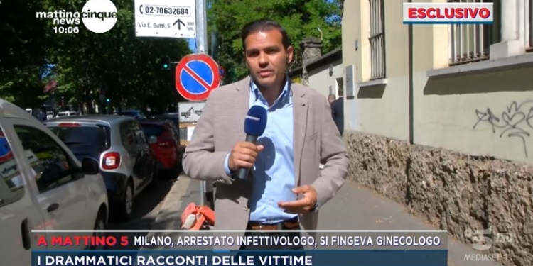 Il caso dell'infettivologo a Mattino5, l'inviato del programma Emanuele Canta