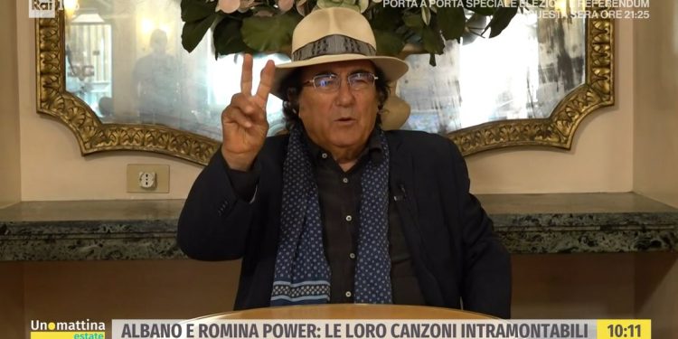 Al Bano a Uno Mattina Estate