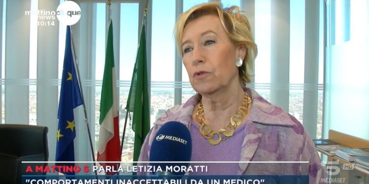 Letizia Moratti a Mattino5