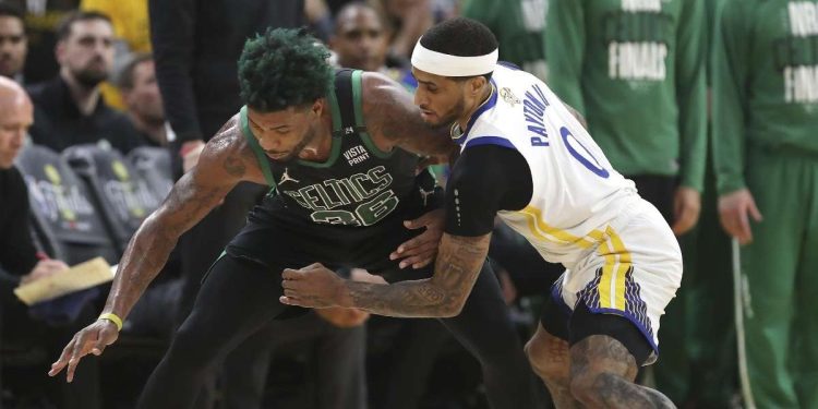 Diretta Boston Golden State, gara-6 NBA Finals 2022 (Foto LaPresse)