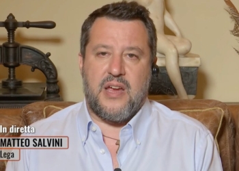 Matteo Salvini a Zona Bianca