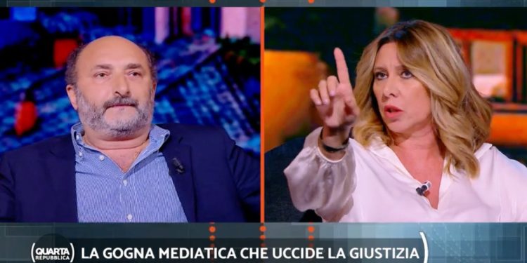 Marco Lillo e Gaia Tortora a Quarta Repubblica