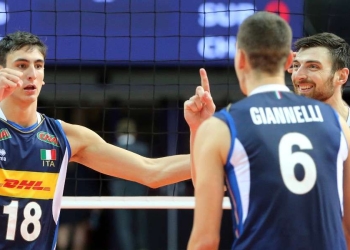 Italia volley Simone Giannelli (Foto LaPresse)