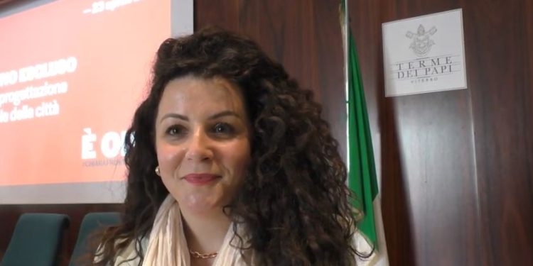 Chiara Frontini, neo sindaco di Viterbo (screen da Youtube)