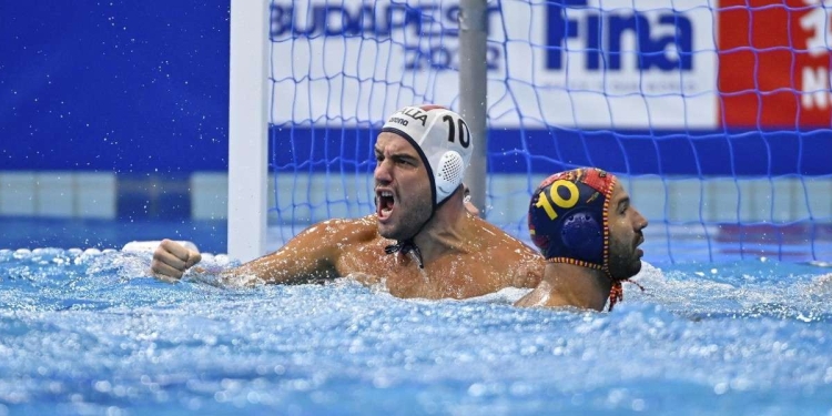 Diretta Italia Canada, Mondiali pallanuoto 2023 (Foto LaPresse)