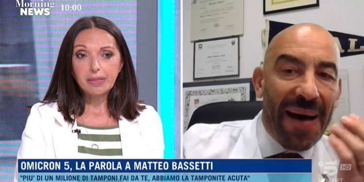 Bassetti vs Briganti a Morning News