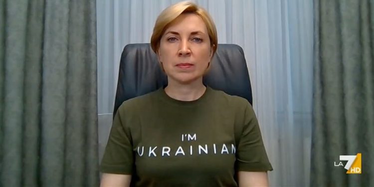 Iryna Vereshchuk, vicepremier Ucraina a L'aria che tira