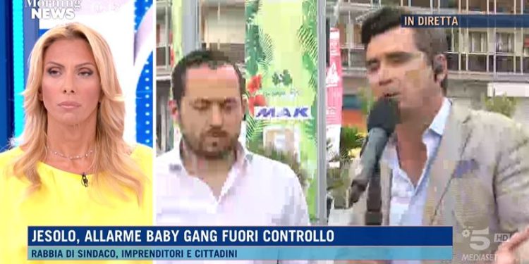 Baby gang a Jesolo (Morning News)