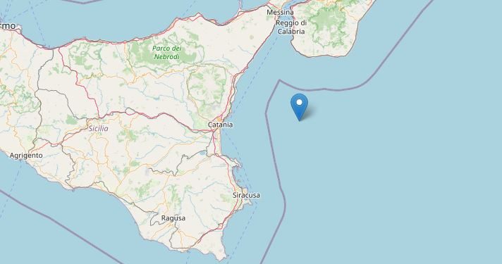 Terremoto Mar Ionio (Ingv)