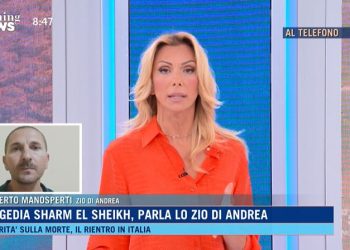 Lo zio del bimbo morto a Sharm da Morning News