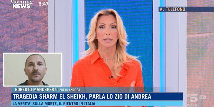 Lo zio del bimbo morto a Sharm da Morning News