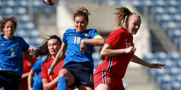 Italia Francia donne, esordio azzurro agli Europei 2022 (Foto LaPresse)