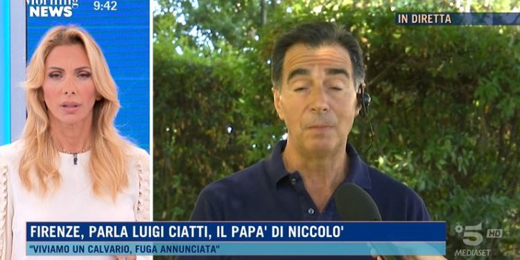 Il papà di Niccolò Ciatti a Morning News