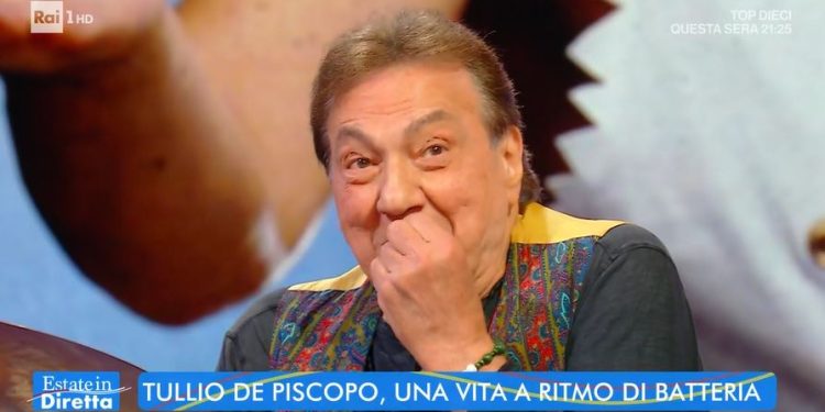 Tullio De Piscopo a Vita in Diretta Estate