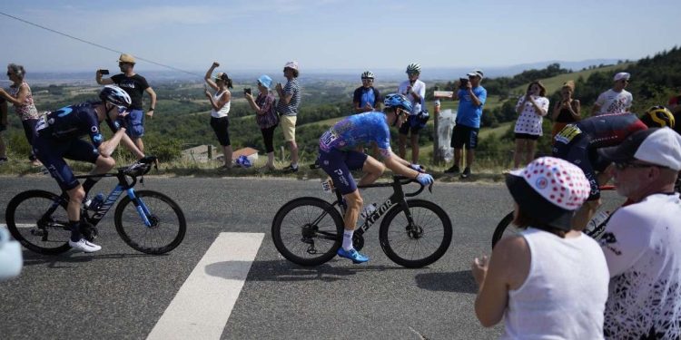 Diretta Tour de France 2022: Hugo Houle e Jorgenson (Foto LaPresse)