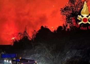 Incendio Massarosa (Lucca)