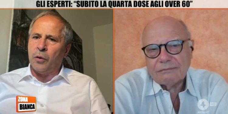 Andrea Crisanti e Massimo Galli a Zona Bianca