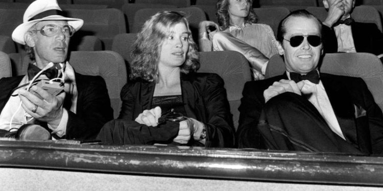 Bob Rafelson con Jessica Lange e Jack Nicholson (© Angeli/Girella/Lapresse)