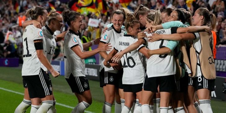 Diretta Germania Francia donne, semifinale Europei 2022 (Foto LaPresse)