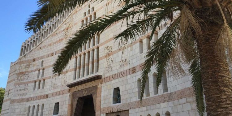 Nazareth, Basilica dell'Annunciazione (foto dMP)