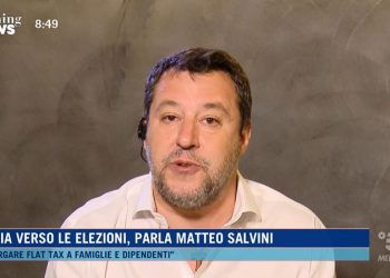 Matteo Salvini a Morning News