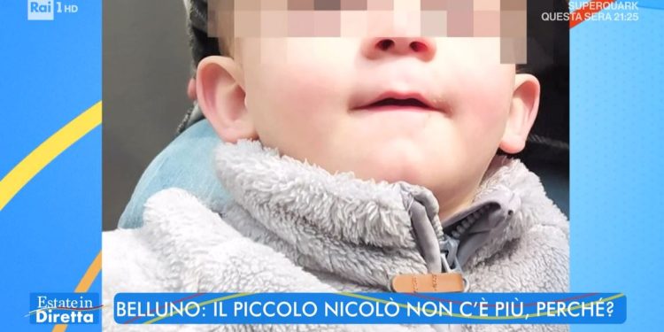 Belluno, morto bimbo di 2 anni (Estate in Diretta)