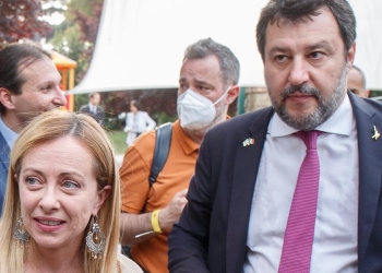 Giorgia Meloni e Matteo Salvini