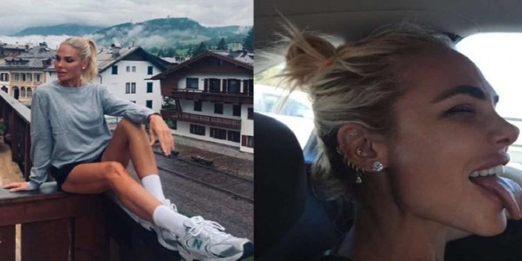 Ilary Blasi, linguaccia su Instagram