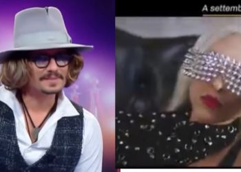 Johnny Depp e Lady Gaga sosia- Gf vip 7 promo : fonte web